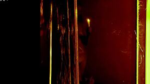 Haven of hoarder Elton-village features me in magic mirror at country ranch.