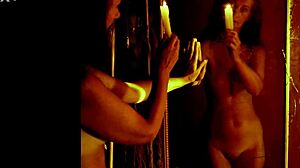 Haven of hoarder Elton-village features me in magic mirror at country ranch.