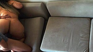 Lonely cheating wife spreading big ass