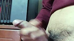 Ever seen a huge cumshot from my hard cock?