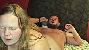 Yo, check this big titty milf riding me hard