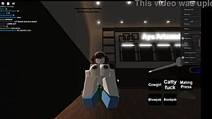 Roblox slut gets fucked hard 😈