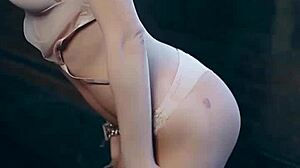 Morgan Hovanek SHOWS OFF her BIG TITS in Sexy Lingerie!