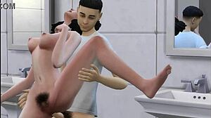 schoolgirl enjoys sucking classmate's dick during recess