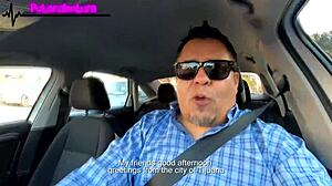 Nueva PUTITA arrives for FIRST TIME casting interview outdoors