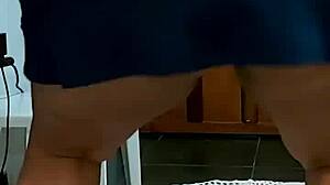 Funk Coach Honey Danadinha Shows Panties