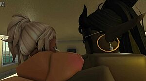 futanari engage in sex on roblox