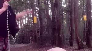 Oh man, dominating my slave with wet face sitting at home and in the forest outdoors!