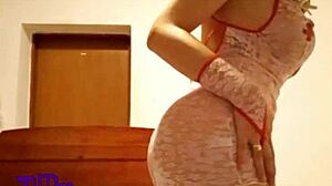 Tildzo, that Serbian pornstar with big ass, is on fire in doggystyle! 🔥