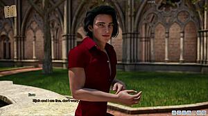 Intriguing Lust Academy 317 with Cute Curvy Outfit