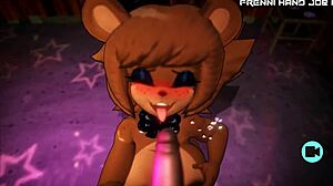 Fap Nights at Frennis Night Club Hentai: Rough Pegging and Thighs Rubbing for Epic Cumshot in Game Ep 5