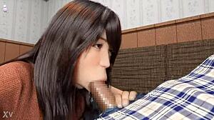 i’m obsessed with this cute milf’s oral game on me