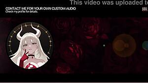 Blonde goth milf roleplays as succubus to summon you with erotic audio.