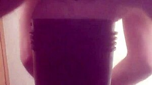 Gazzadomm Fucks European Homemade Fleshlight Toy as Daddy