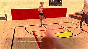 Blonde Character in Erotic Game 'Summer's Gone 20' Explores Adventures.