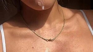 Big Booty Brunette Girlfriend Gets Licked And Handjob From Stepbrother Nysdel