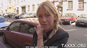 Giving a Throat Job on Web Camera