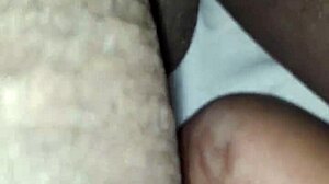 Man Stroking Huge Black Monster Cock Close Up!