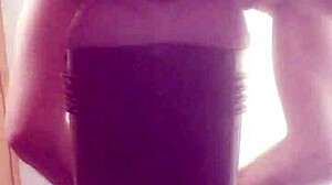 Gazzadomm Fucks European Homemade Fleshlight Toy as Daddy