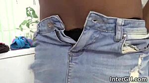 Did Brie Simone slurp that big white cock in the glory hole?