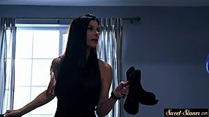 Classy Milf Covered in Cum After Doggy Style