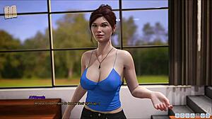 Intriguing Lust Academy 317 with Cute Curvy Outfit