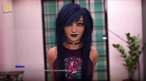 曲线美妞在狂野3D装扮场景中惊艳亮相