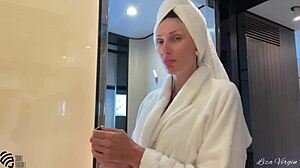 So there I was, enjoying my early morning solo masturbation on this luxury yacht with dirty talk outdoors