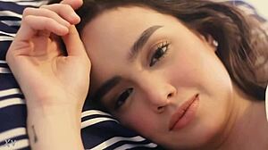 She’s a stunning babe, but who is this horny celebrity?