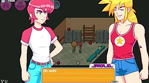 Caught in threesome action?