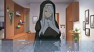 summer clover harem hentai game with cute nuns