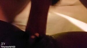 uhh, tiny stripper bii takin’ that huge dick, oops!