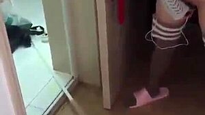 group walks showing pussy continuously in public