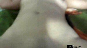 Visited girlfriend, found suegra naked, couldn't resist recording