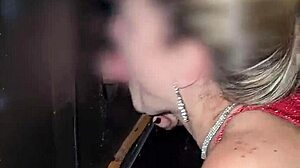 Corno took me to inner club for glory hole fun