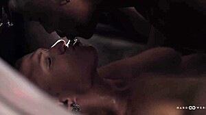 Hardwerk Gang Car Bang With Shaved Pussy Double Penetration And Deepthroat