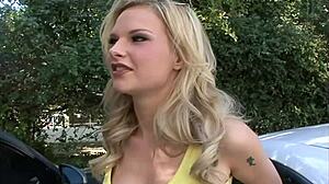 Tarra White queen of porn with passionate big tits blowjob