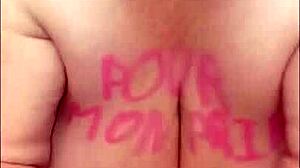 Marie Bent Over for Black Beau!