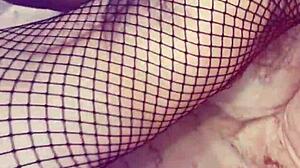 Amateur couple films their home activities