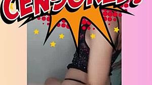 the real strip tease of the most beautiful redhead on sheer