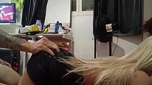 Stepdaughter Caught Masturbating, Punished with Sex Toy