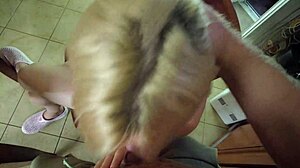 Two gorgeous girls sucking my hairy dick POV.