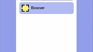 bowser and peach get naughty in superstar sexting game route