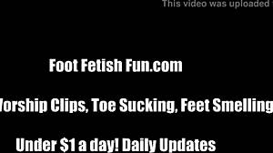 Lick Our Feet Clean Now, You Naughty Little Bitch