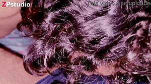 Sexy stepsister Frida sucks then rides for anal