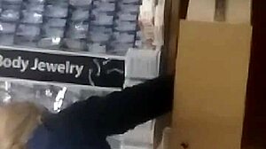 hidden candid view of young 18+ figure