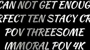 Stacy Cruz Takes Double Creampie! Fuck Her Hard With Ten-Inchers!