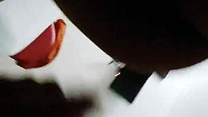 she bends over showing wet tight mexican pussy in doggystyle while husband texts