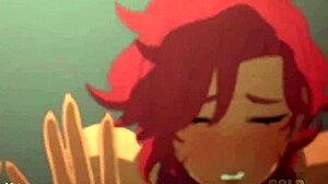 uh this redhead gets detonada in backshot with big tits and monster cock anal hentai sex