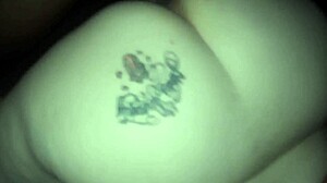 doggystyle pounding as she tries to run but gets pinned in the corner by fat big ass bbw